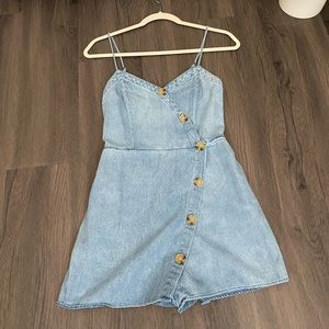 Small blue romper
